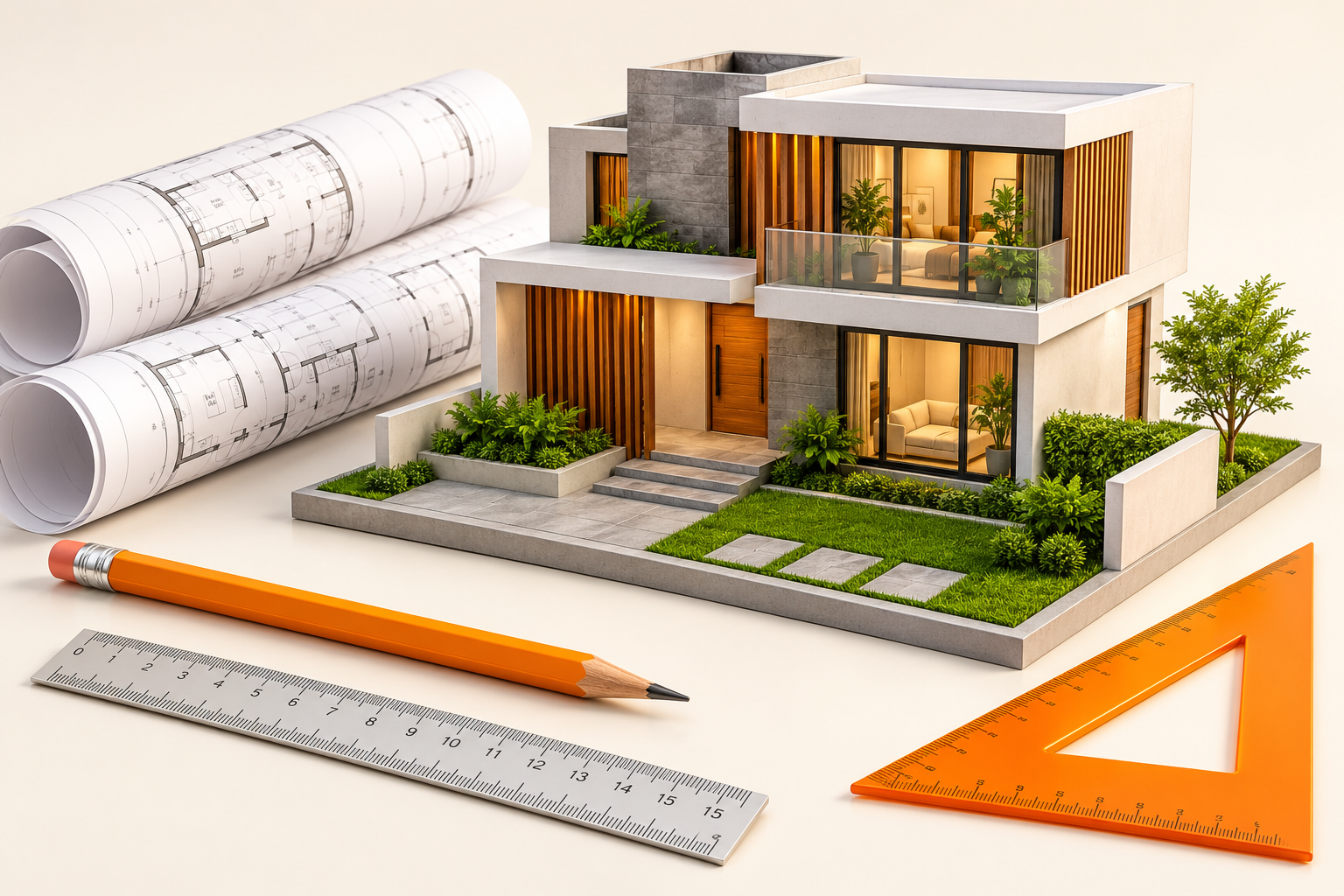 Ilustración del taller de Arquitectura